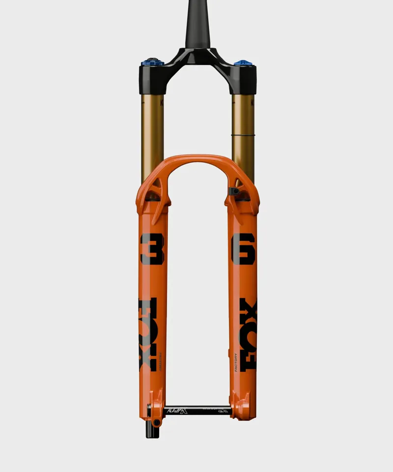 Fox 36 Float Factory GRIP X 1.5 Kabolt 110 44mm Rake 29 160mm Fork - Orange