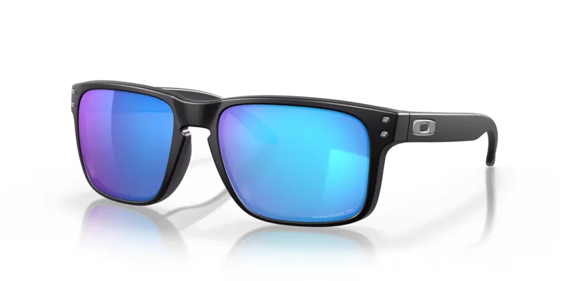 Oakley Holbrook Sunglasses - Black Frame/Prizm Sapphire Polarized Lens