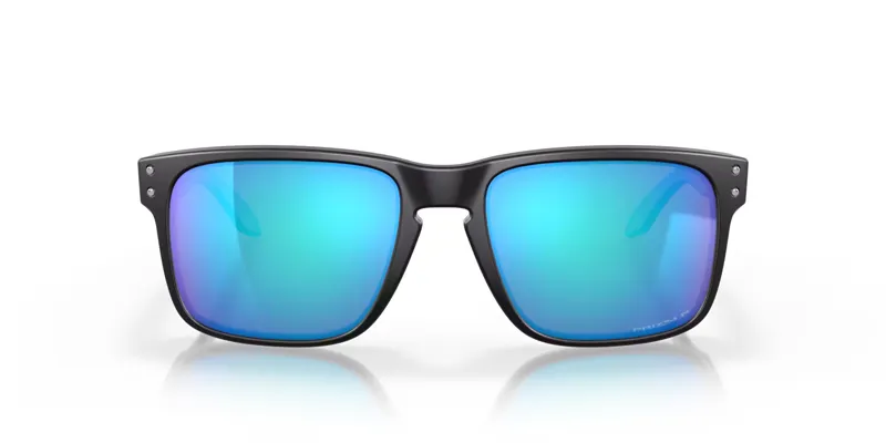 Oakley Holbrook Sunglasses - Black Frame/Prizm Sapphire Polarized Lens-1