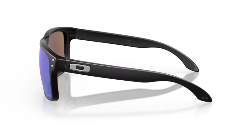 Oakley Holbrook Sunglasses - Black Frame/Prizm Sapphire Polarized Lens-2