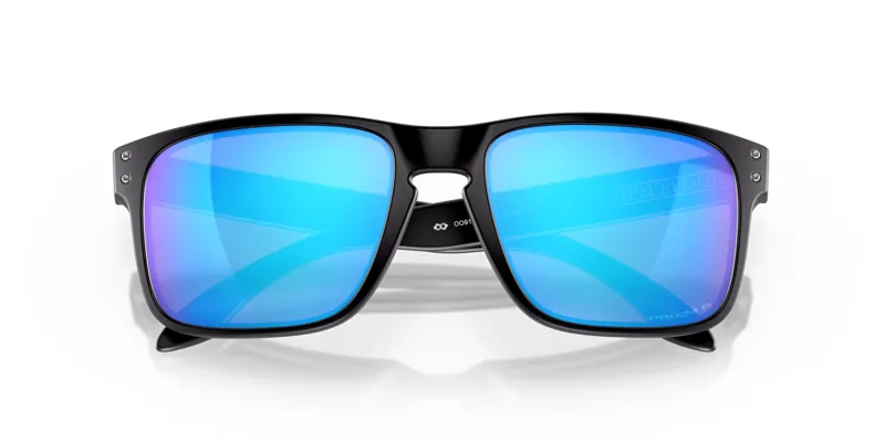 Oakley Holbrook Sunglasses - Black Frame/Prizm Sapphire Polarized Lens-4