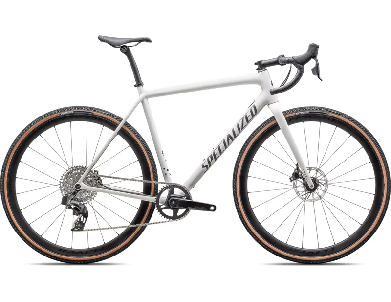 Specialized Crux Expert 2025 Gravel Road Bike - Dune White/Smoke