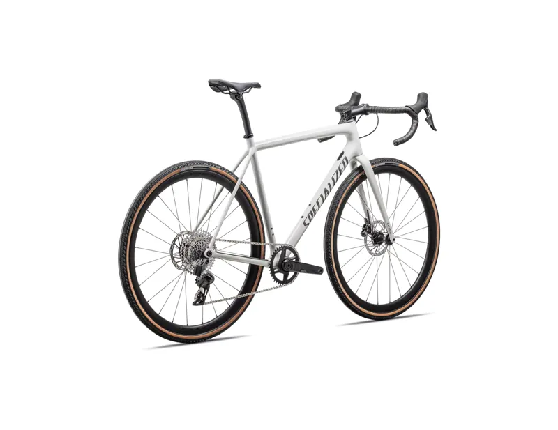 Specialized Crux Expert 2025 Gravel Road Bike - Dune White/Smoke-2
