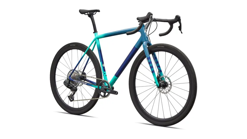 Specialized Crux Expert 2026 Carbon Gravel Road Bike - Grey Blue/Lagoon-1