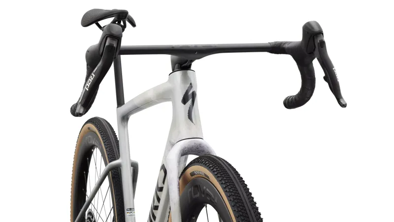 Specialized S-Works Crux 5 SRAM RED XPLR 2027 Carbon Gravel Road Bike - Silver Dust-4