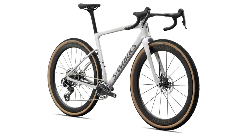 Specialized S-Works Crux 5 SRAM RED XPLR 2027 Carbon Gravel Road Bike - Silver Dust-1