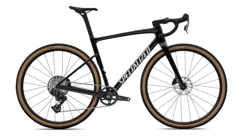 Specialized Crux 5 Comp 2027 Carbon Gravel Road Bike - Obsidian/White