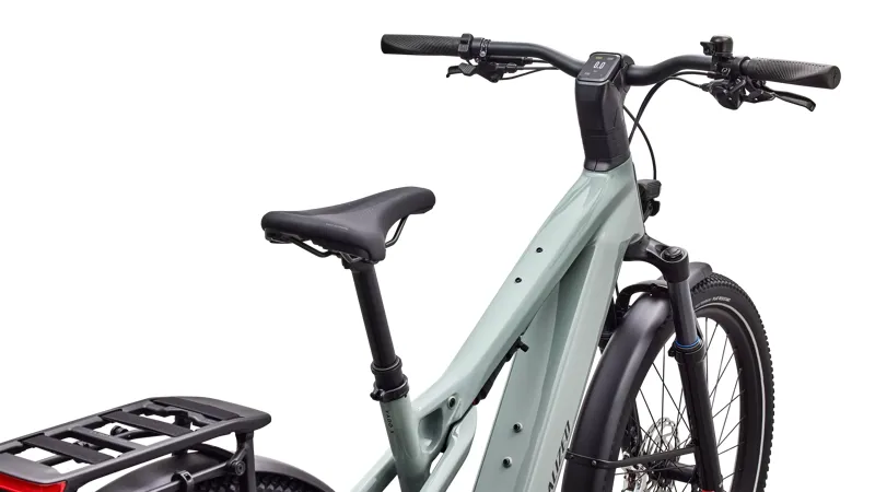 Specialized Turbo Vado 3 X 4.0 2027 Electric Hybrid Bike - Agave Grey/Oak Green-3