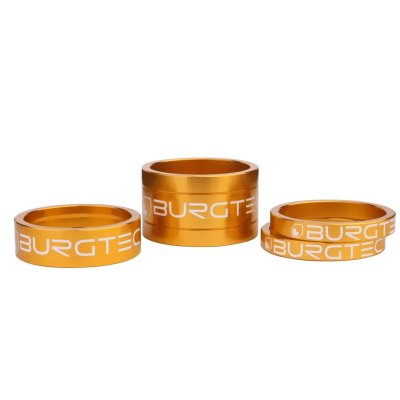 Burgtec Stem Spacers - Burgtec Bullion Gold