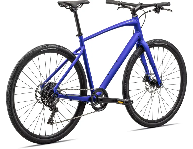 Specialized Sirrus X 3.0 2024 Hybrid Bike - Sapphire/Electric Green-2