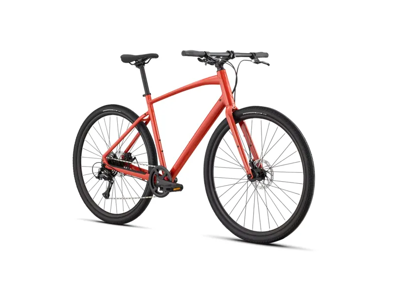 Specialized Sirrus X 1.0 2025 Hybrid Bike - Orange/Redwood-1