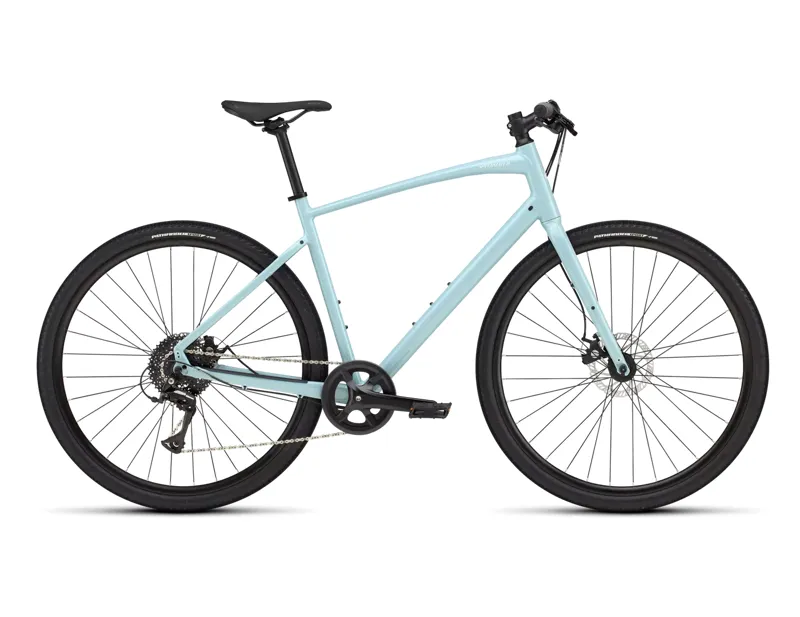 Specialized Sirrus X 1.0 2025 Hybrid Bike - Sea Foam/Dune White