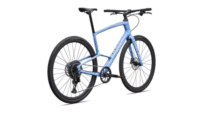 Specialized Sirrus X 5.0 2027 Carbon Hybrid Bike - Dry Sky Blue/Oasis-2