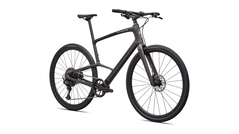 Specialized Sirrus X 5.0 2027 Carbon Hybrid Bike - Smoke/Sandstone Frost-1