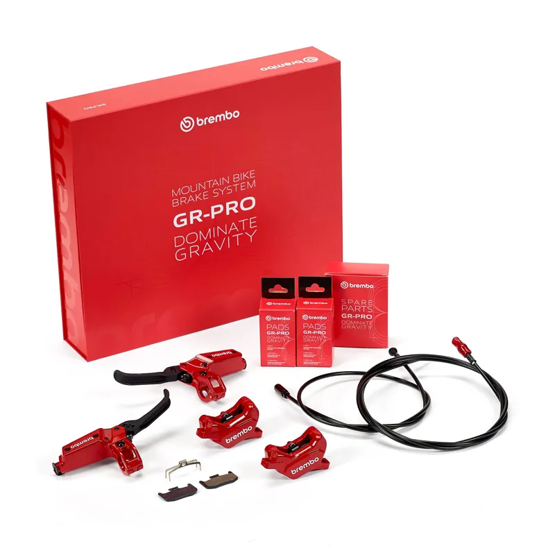 Brembo Racing GR-PRO Disc Brake Set - Red