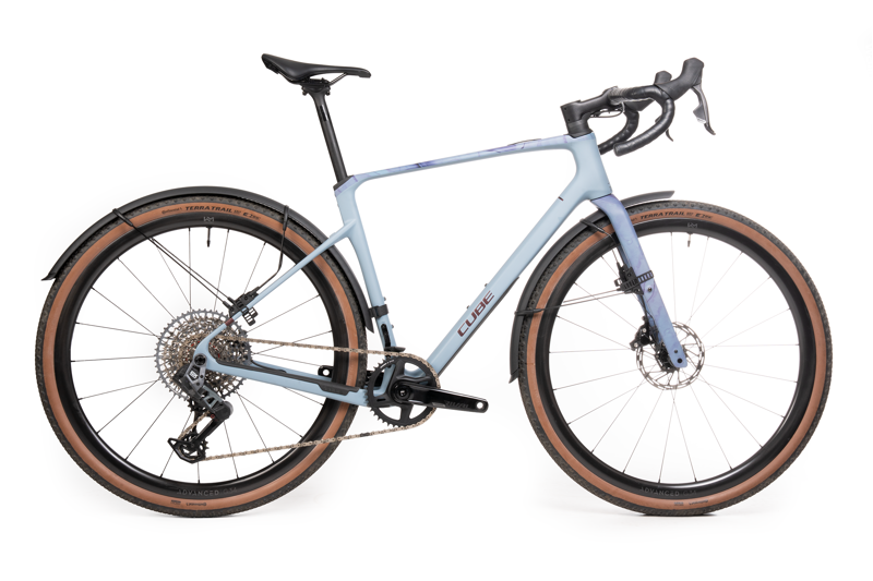 Cube Acid Gravel 28 Inch Mudguard Set - Black-1