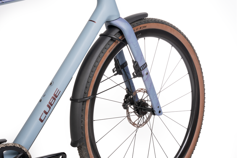 Cube Acid Gravel 28 Inch Mudguard Set - Black-2