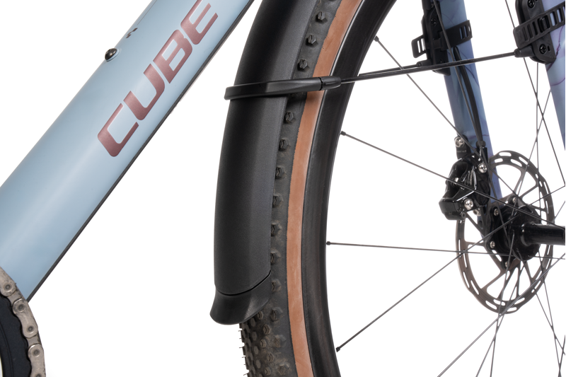 Cube Acid Gravel 28 Inch Mudguard Set - Black-4