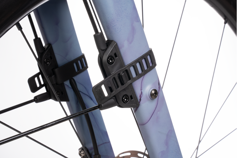 Cube Acid Gravel 28 Inch Mudguard Set - Black-5