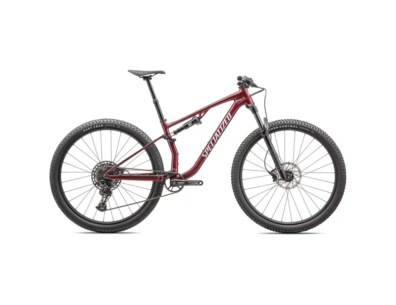 Specialized Chisel 29er 2025 Full Suspension MTB - Maroon/White