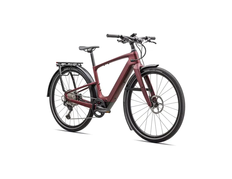 Specialized Turbo Vado SL 2 6.0 EQ Carbon 2025 Electric Hybrid Bike - Red Sky-1