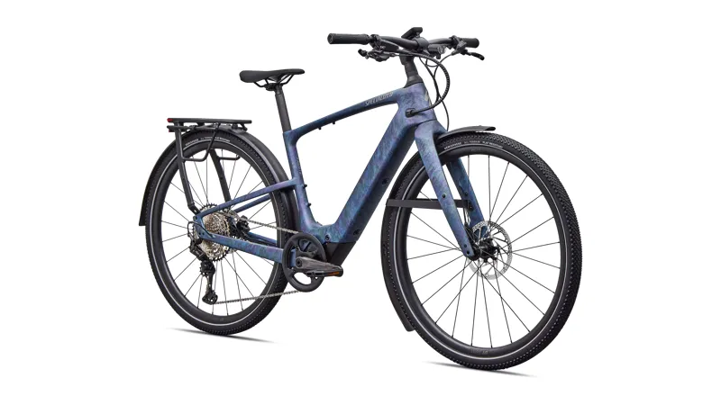 Specialized Turbo Vado SL 2 6.0 EQ Carbon 2027 Electric Hybrid Bike - Grey Blue/Desert-1