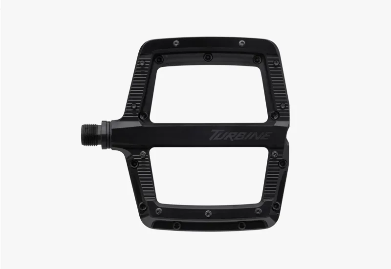 Race Face Turbine Flat MTB Pedals - Black-1