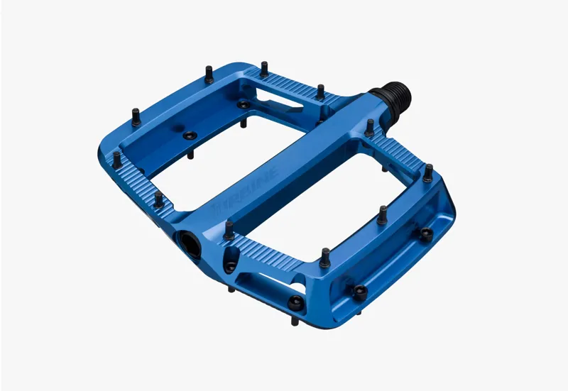 Race Face Turbine Flat MTB Pedals - Blue