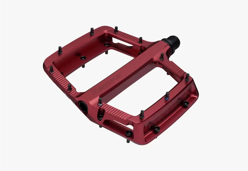 Race Face Turbine Flat MTB Pedals - Red