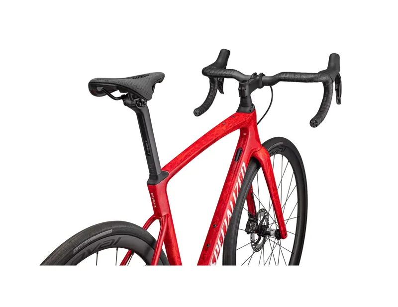 Specialized Roubaix SL8 Pro 2025 Carbon Road Bike - Fiery Red/White-3