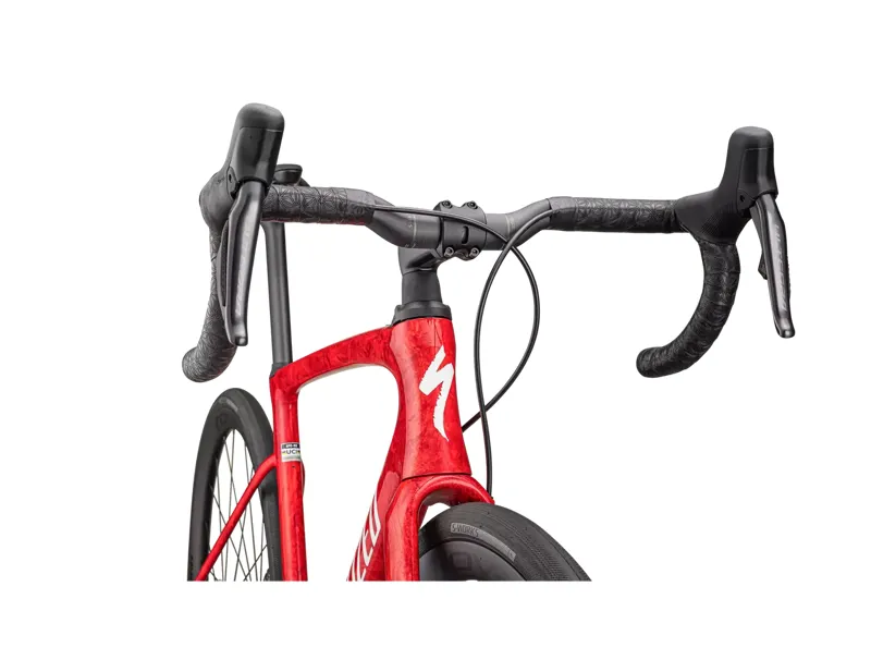 Specialized Roubaix SL8 Pro 2025 Carbon Road Bike - Fiery Red/White-4