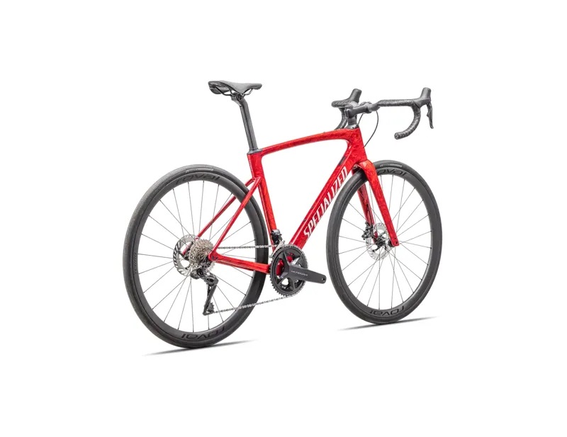 Specialized Roubaix SL8 Pro 2025 Carbon Road Bike - Fiery Red/White-2