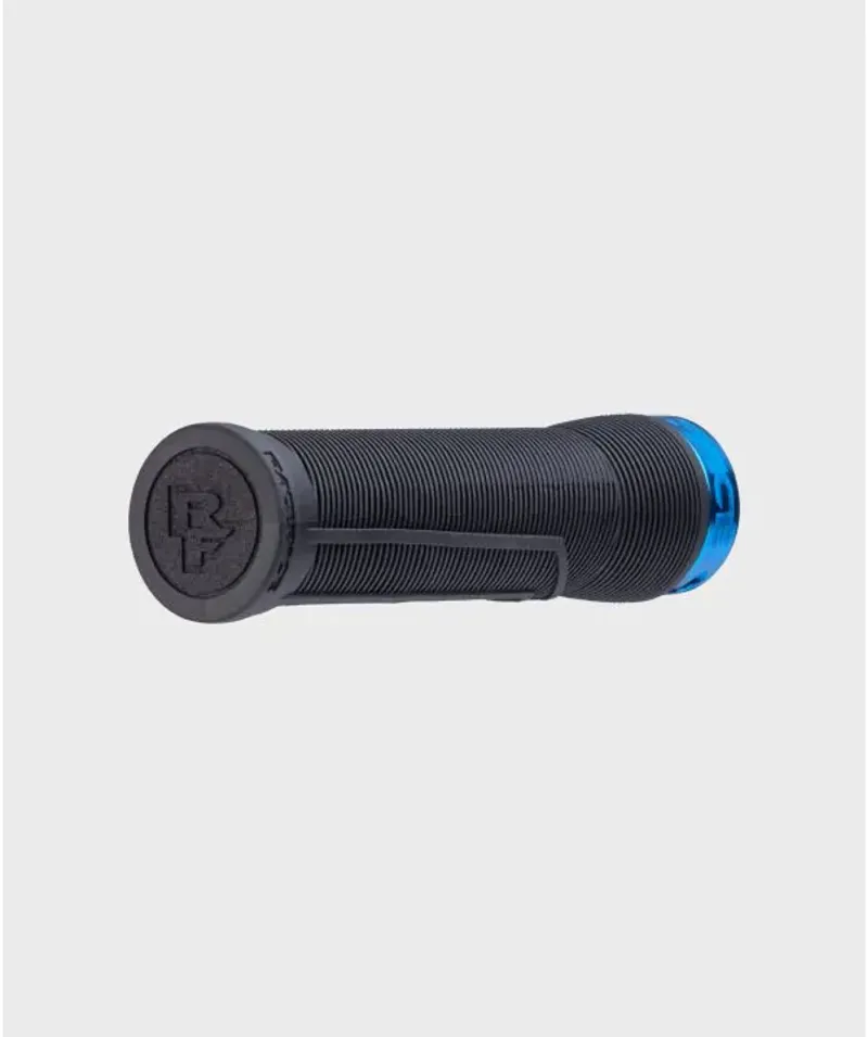 Race Face Chester MTB Grips - Black/Blue-1