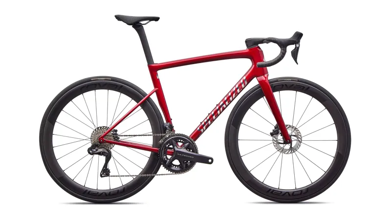 Specialized Tarmac SL8 Pro Shimano Ultegra Di2 2026 Carbon Road Bike - Red Sky/Chrome