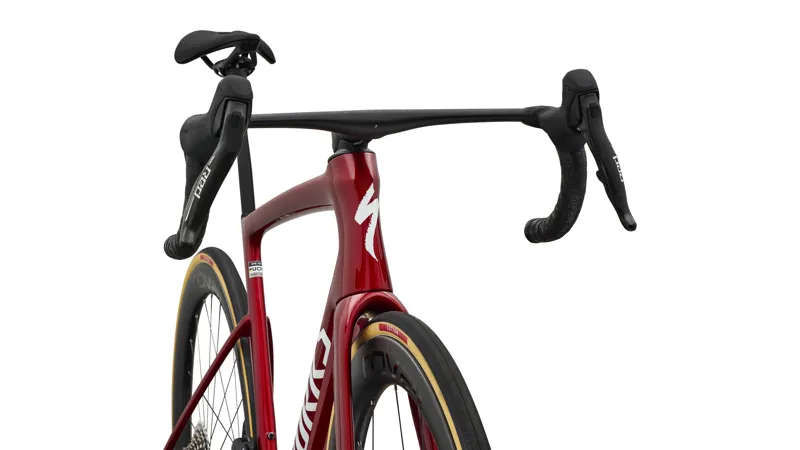 Specialized S-Works Tarmac SL9 AXS 2027 Carbon Road Bike - Ruby/White Silver-3