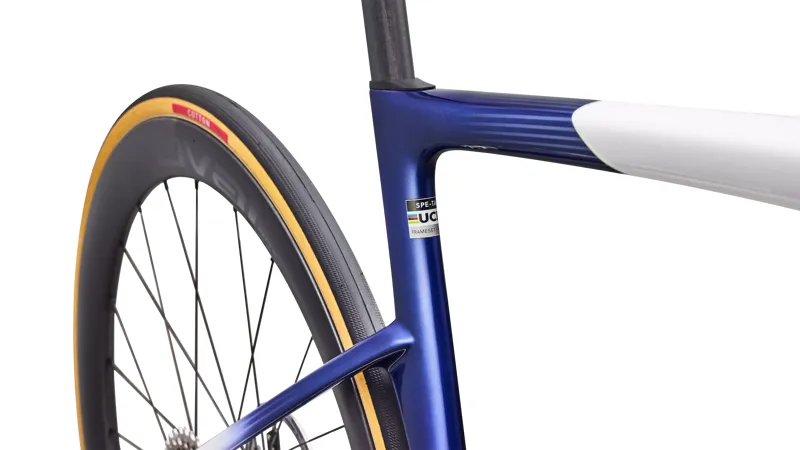 Specialized Tarmac SL9 S-Level AXS 2027 Carbon Road Bike - White/Majesty Blue-5