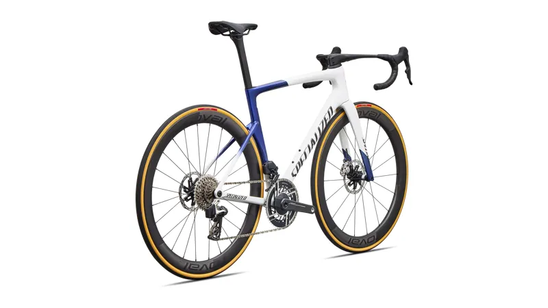 Specialized Tarmac SL9 S-Level AXS 2027 Carbon Road Bike - White/Majesty Blue-2
