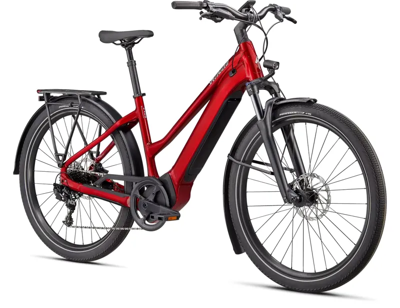 Specialized Turbo Vado 4.0 Step-Through Electric Urban Bike - Red-1