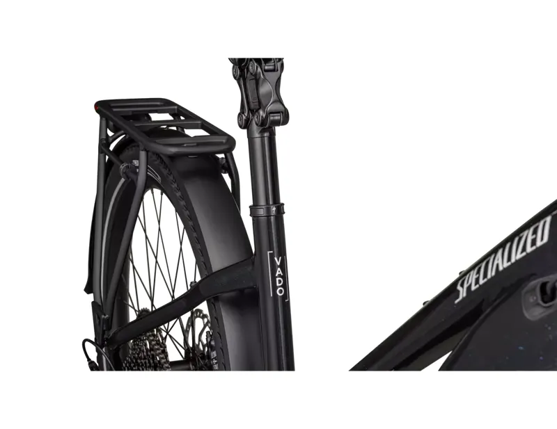 Specialized Turbo Vado 5.0 Step-Through 2025 Electric Hybrid Bike - Cast Black-5