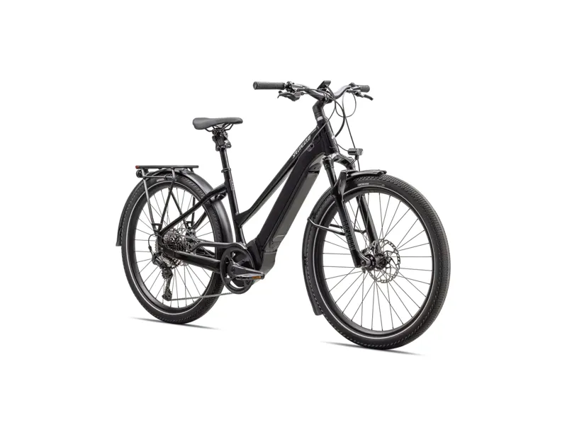 Specialized Turbo Vado 5.0 Step-Through 2025 Electric Hybrid Bike - Cast Black-1