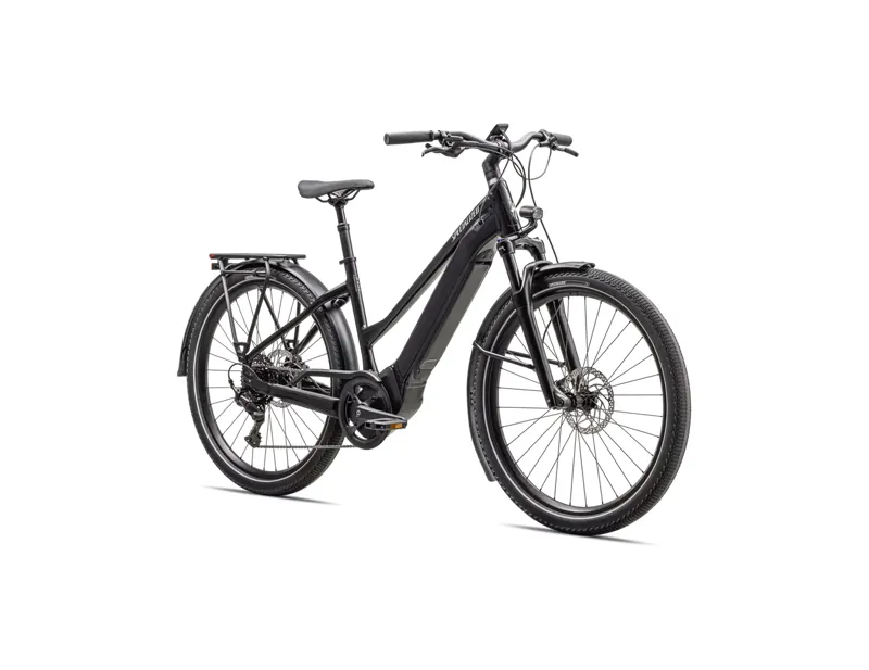 Specialized Turbo Vado 4.0 Step-Through 2025 Electric Hybrid Bike - Cast Black-1
