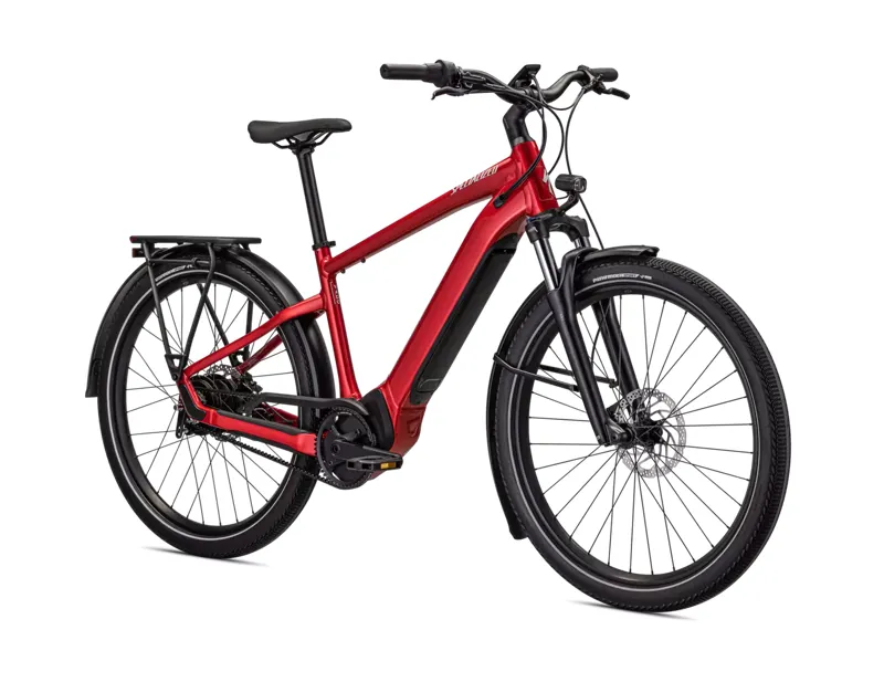 Specialized Turbo Vado 3.0 IGH Electric Hybrid Bike - Red/Silver-1