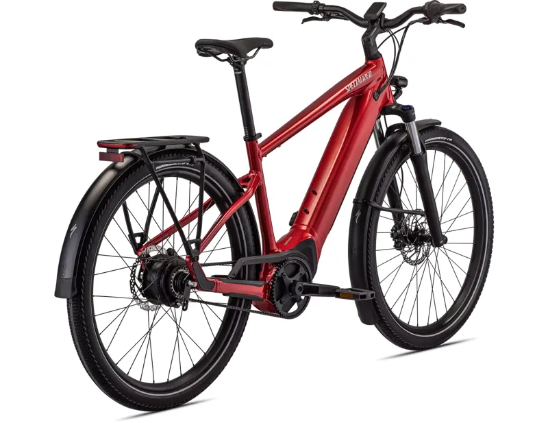 Specialized Turbo Vado 3.0 IGH Electric Hybrid Bike - Red/Silver-2