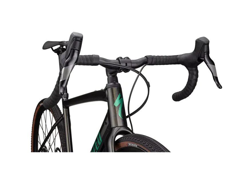 Specialized Diverge Comp E5 2024 Gravel Road Bike - Obsidian/Pine Green-4