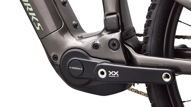 Specialized S-Works Turbo Levo R 2027 Electric MTB - Smoke/Pistachio-6