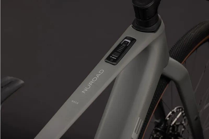 Cube Nuroad Hybrid C:62 Race 400X 2027 Electric Gravel Bike - Oldgrey/Grey-1