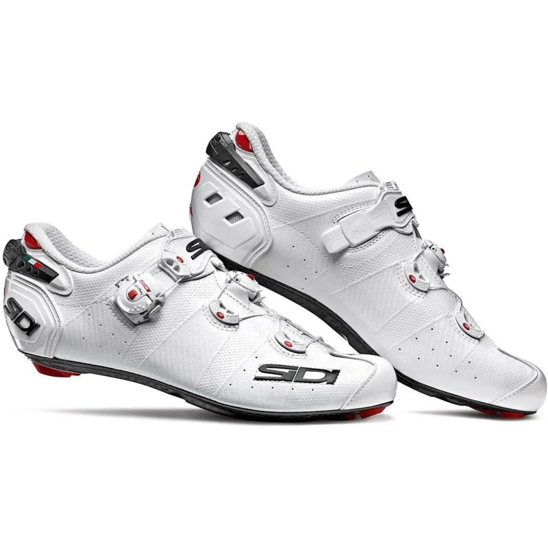 Sidi Wire 2 Carbon Womens Clipless Road Shoes - White/White