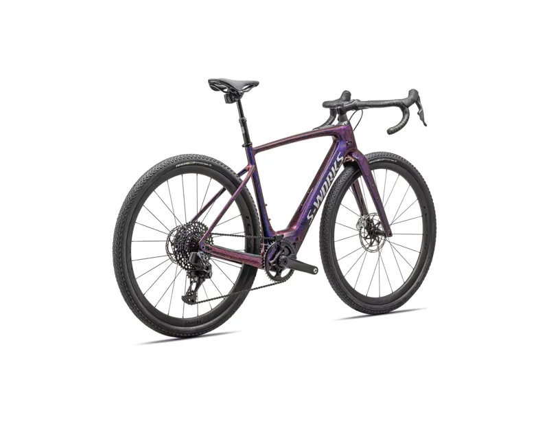 Specialized S-Works Turbo Creo 2 2025 Electric Road Bike - Red/Blue Strata-2