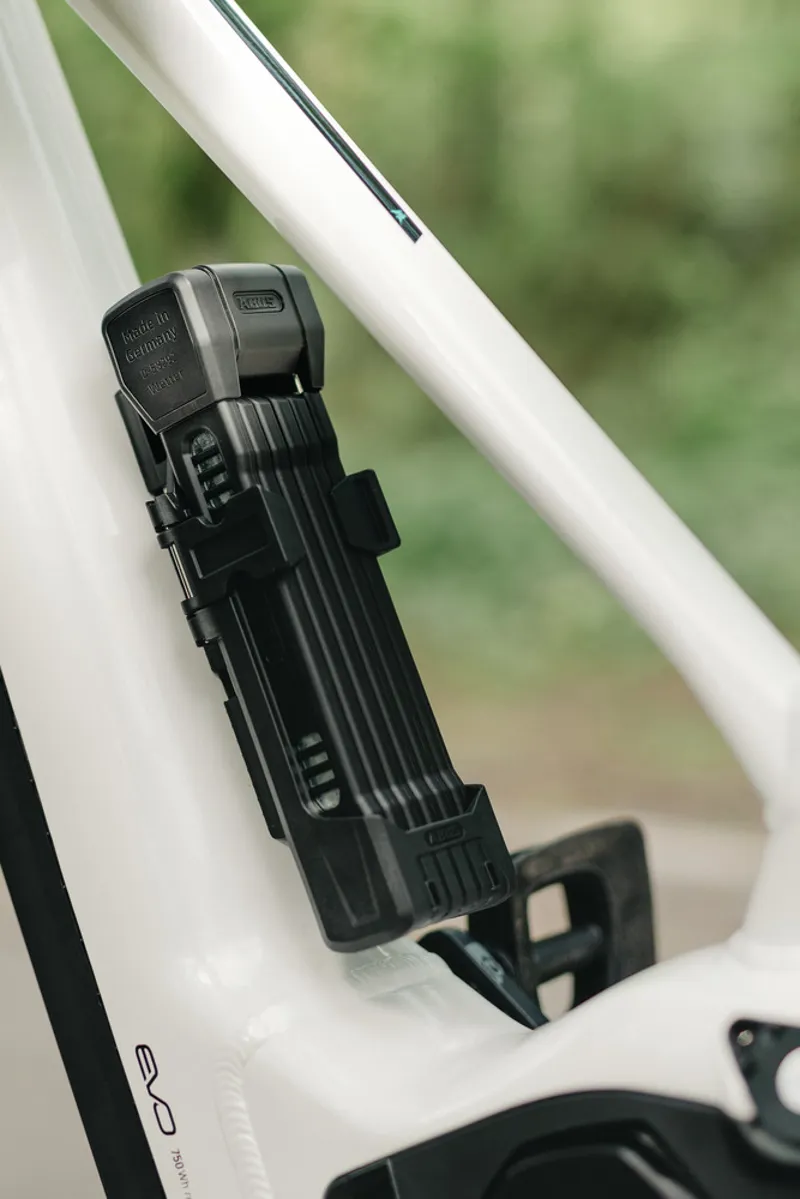 ABUS Bordo 6200K/90 Gold Sold Secure Folding Lock + SH Bracket-1