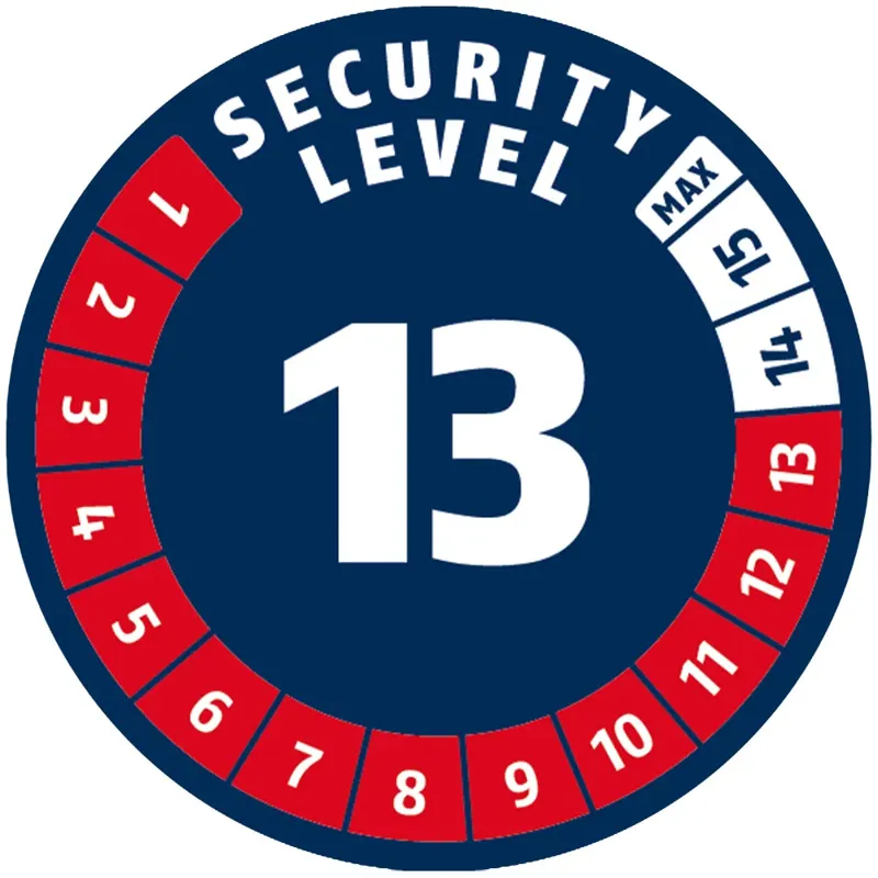 ABUS Bordo 6200K/90 Gold Sold Secure Folding Lock + SH Bracket-7